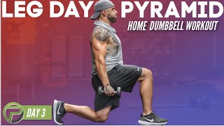 Killer Home Leg Workout In Just 20 Minutes | Pyramid Week Day 3 screenshot 3