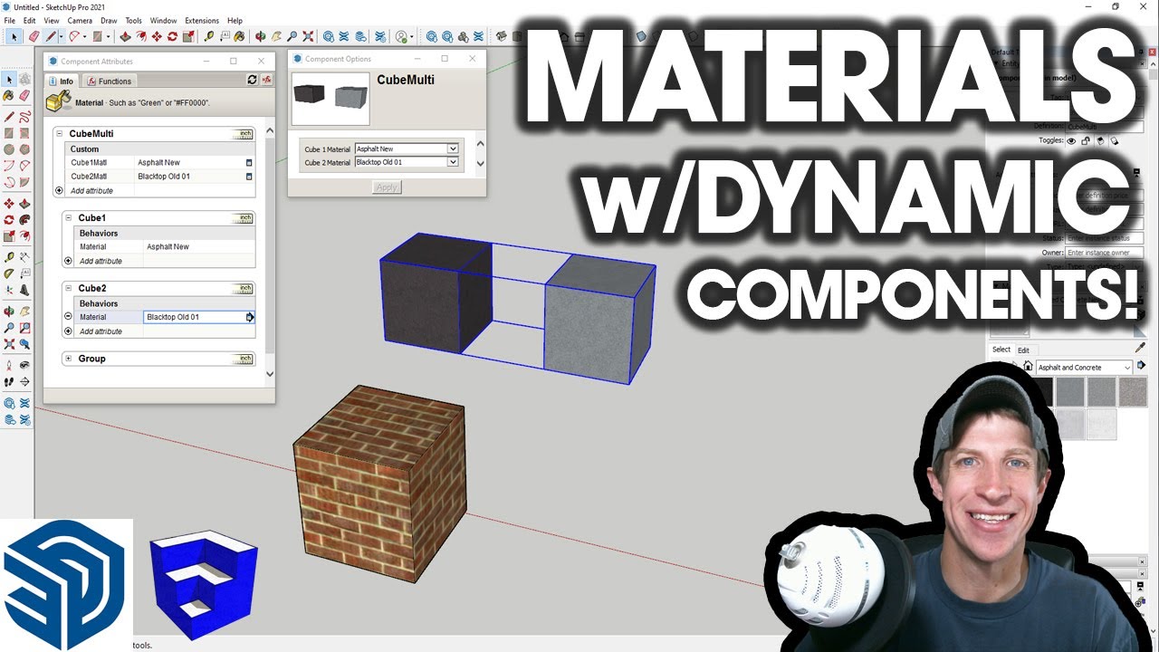 Dynamic component. Динамические компоненты Sketchup. Dynamic components Extension сделать кнопку. Mit Dynamic components Extension сделать кнопку.