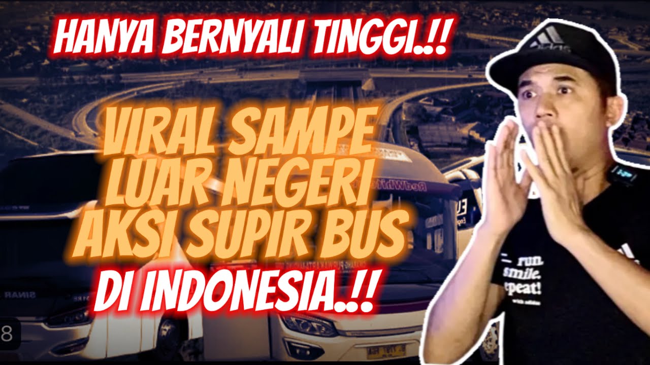 Bus Tercepat SAAT INI di Indonesia.!! SUPIR LEVEL DEWA‼️