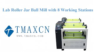 Lab Roller Jar Ball Mill with 8 Working Stations