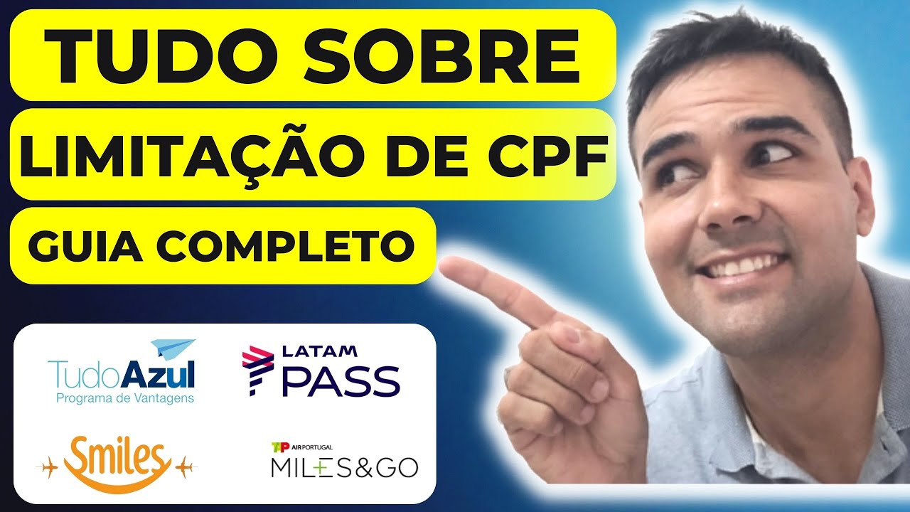 [TUDO SOBRE] LIMITAÇÃO DE CPF - Guia Completo! - YouTube