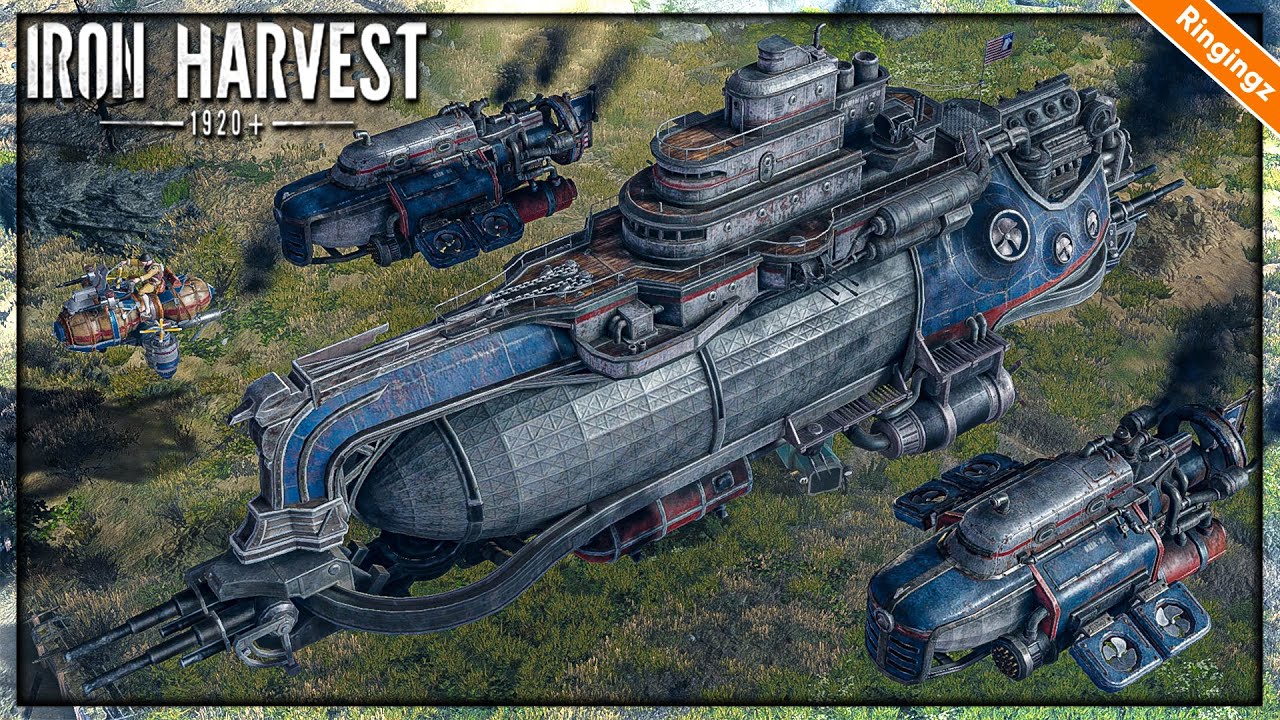 กองทัพอเมริกาจากปี 1920 Iron Harvest 1920 Usonia ไทย YouTube