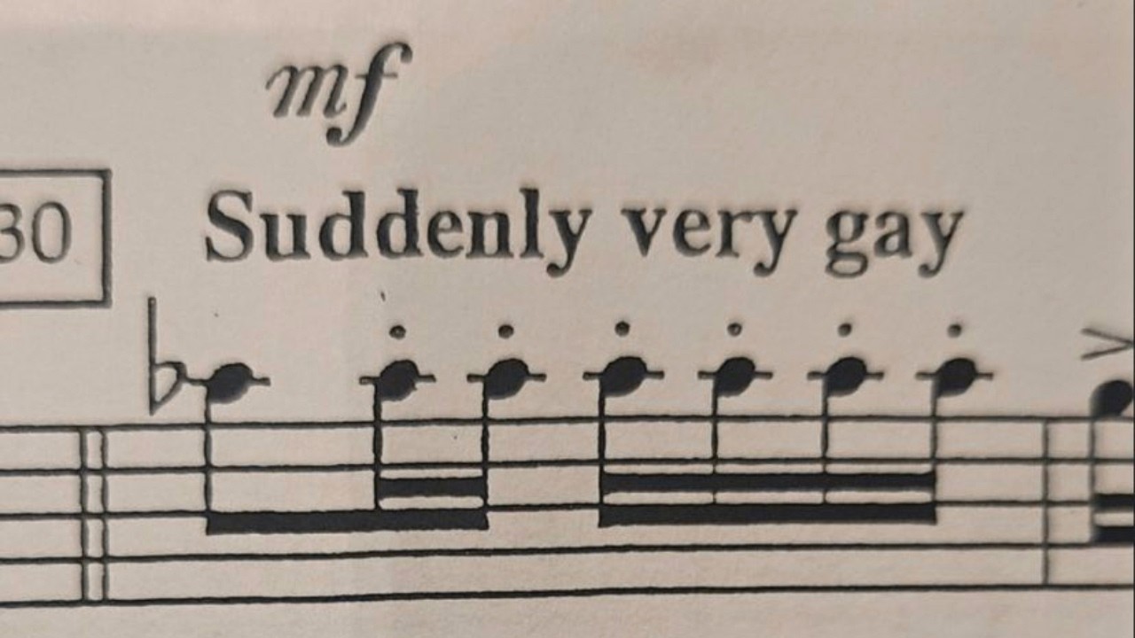 Idiots Laughing at Cursed Sheet Music