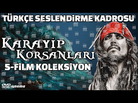 Karayip Korsanları Serisi (5-Film) Türkçe Dublaj Kadrosu
