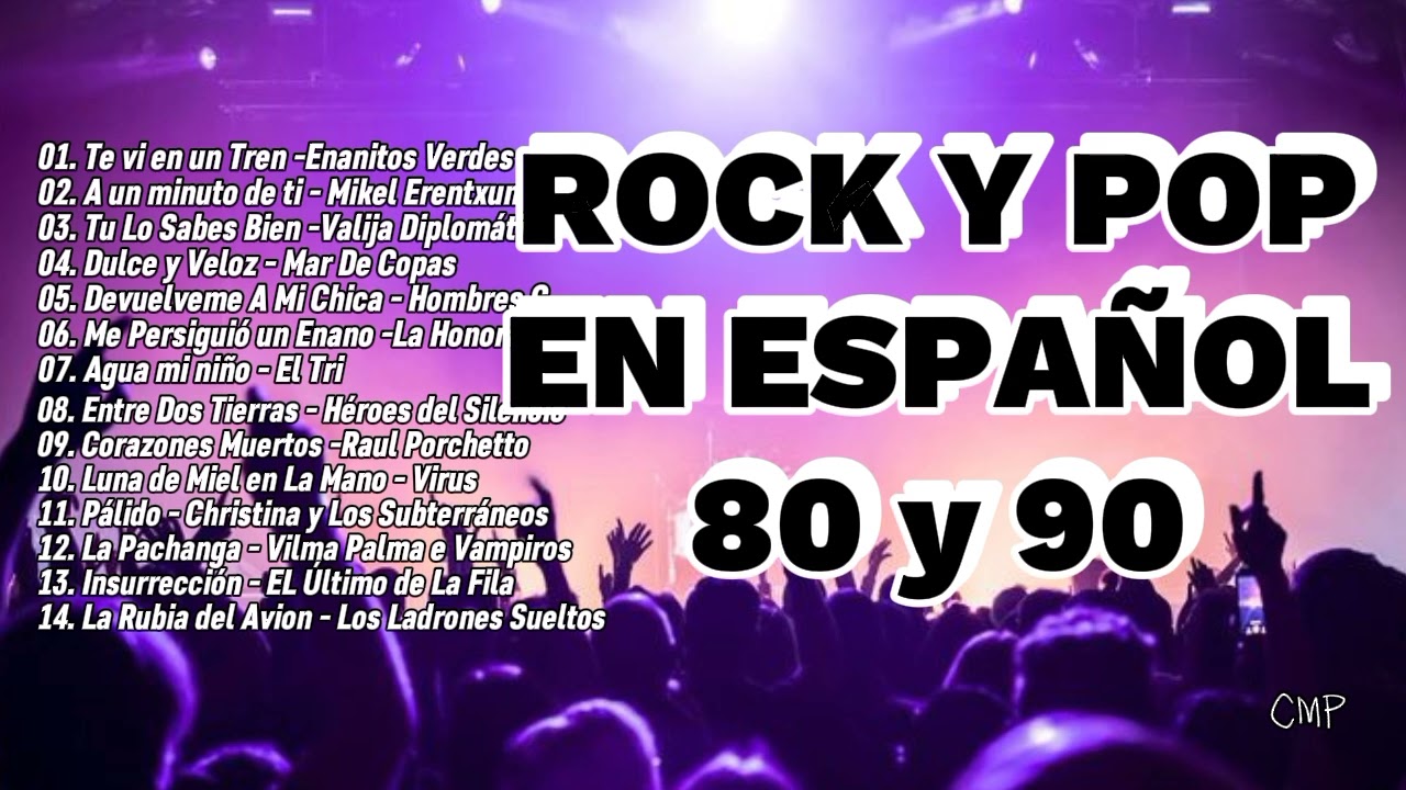 Rock En Español de los 80 y 90 - Lo Mejor Del Rock 80 y 90 en Español 