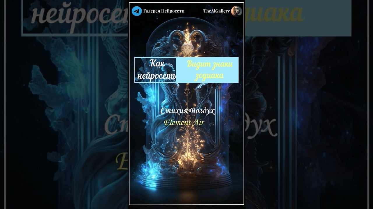 The element of air/Стихия воздух: Gemini/Близнецы, Libra/Весы, Aquarius/Водолей 