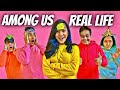 PLAYING AMONG US IN REAL LIFE WITH MY FAMILY | Rimorav Vlogs