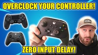 how to overclock your controller and reduce input delay! - (2024 version)