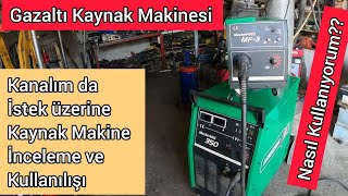 Askaynak 350 Gazaltı Mıg Kaynak Makinesi İnceleme Gazaltı Mıg Kaynak Makinesi Nasıl Kullanılır