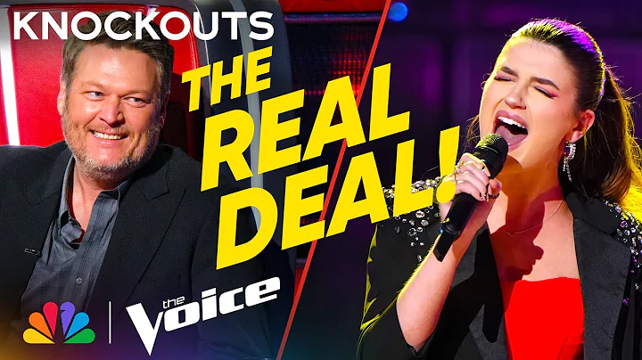 Grace West's Iconic Performance of Dolly Parton's "Here You Come Again" | The Voice Knockouts | NBC