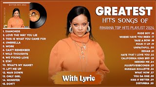 Rihanna Greatest Hits Full Album 2024 - Rihanna Best Songs Playlist 2024 (Lyrics) by Best Songs Lyrics 250 views 2 months ago 1 hour, 16 minutes