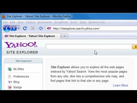 check-backlinks-to-website-with-yahoo!-site-explorer