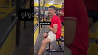 Gilga Sahid Ngegym Biar Tangannya Kekar happy gilgasahid