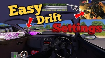 Easy Moza R9 Drift Settings For Assetto Corsa