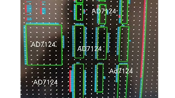 Reverse AD7124 low-power 24 bit ADC circuit