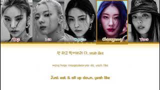 ITZY ' CAKE' lyrics (Color coded lyrics)#subscribe