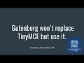 Status Check: 8 Truths about Gutenberg