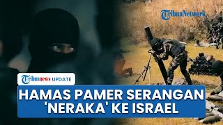 Kompilasi Video Serangan Mematikan Hamas, Israel 'Bermandi' Puluhan Rudal dan Kendaraan IDF Terbakar