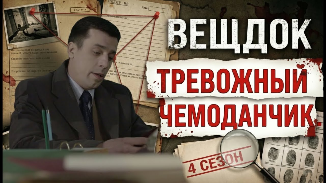 ВЕЩДОК. ТРЕВОЖНЫЙ ЧЕМОДАНЧИК. НЕВЕРОЯТНЫЕ РАССЛЕДОВАНИЯ САМЫХ ЗАПУТАННЫХ КРИМИНАЛЬНЫХ ИСТОРИЙ.