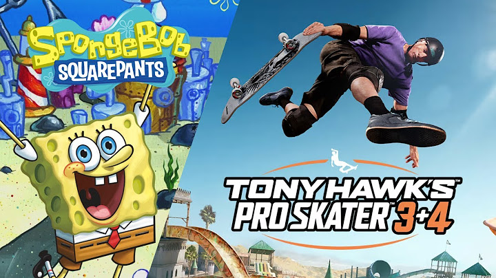 Spongebob's Bikini Bottom in Tony Hawk's Pro Skater? Yes please! (Tony Hawk's Pro Skater 3+4 part 1)