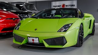 2010 Lamborghini Gallardo Spyder LP560-4 AWD Convertibl - Exterior Interior Walkaround Exhaust Sound