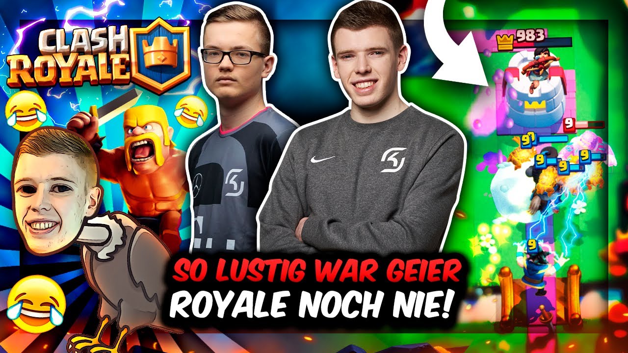 😂SO LUSTIG WAR GEIER ROYALE NOCH NIE! | Absolute ESKALATION vs. Flobby! | Clash Royale Deutsch