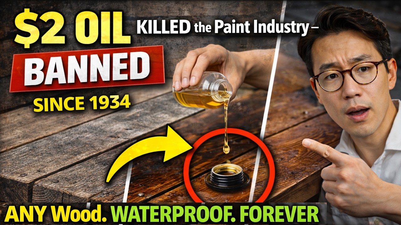$2 Oil KILLED the Paint Industry — BANNED Since 1934. ANY Wood ...