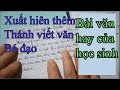 Những bài  văn ngây thơ bá đạo của học sinh