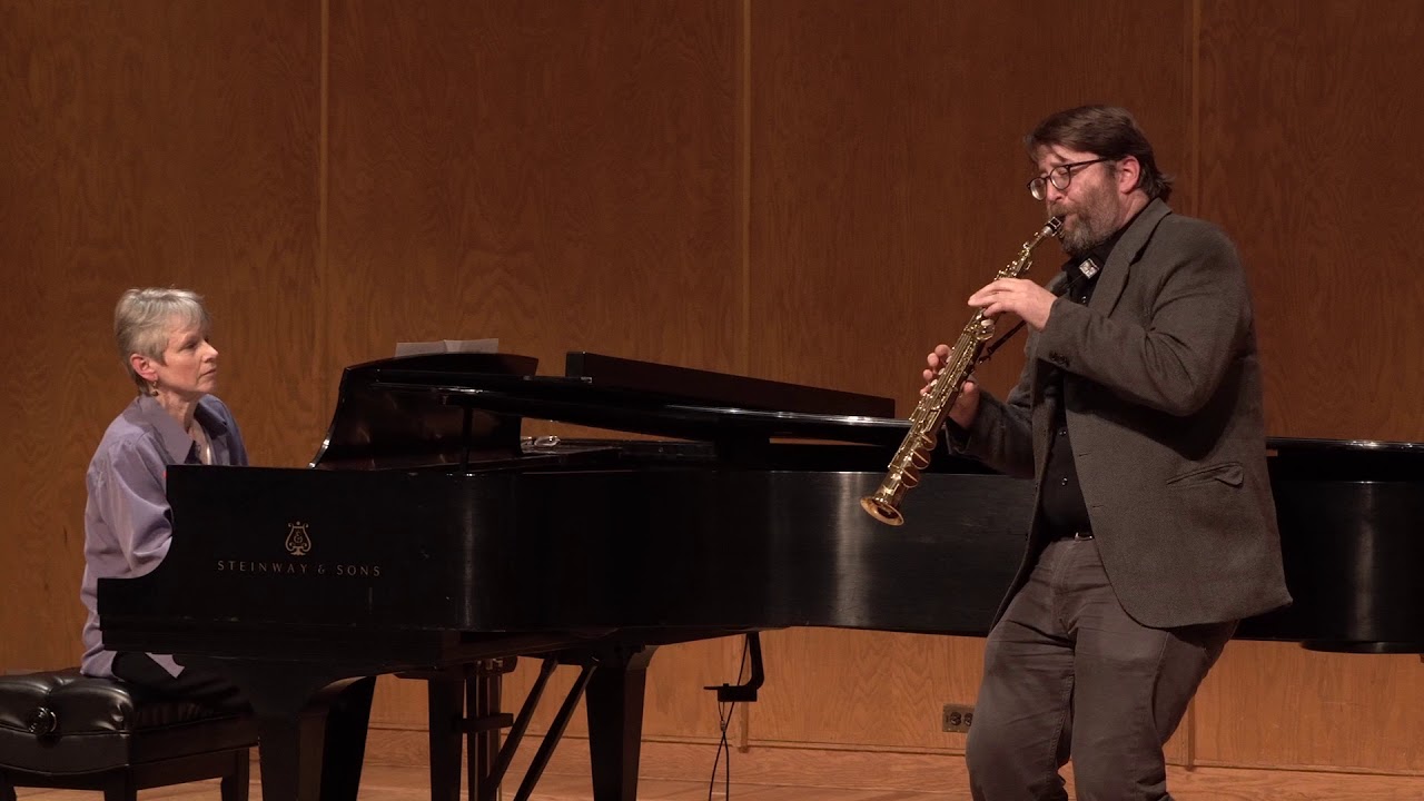 "Chisel & Stone" by Andrew Bishop // Ellen Rowe, piano // Andrew Bishop, saxophone