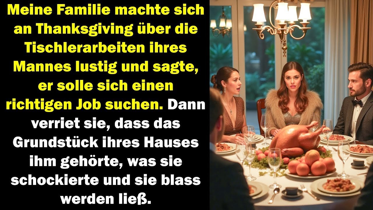 An Familie machte sich über seinen Job lustig, bis sie erfuhren, dass er das Grundstück besitzt