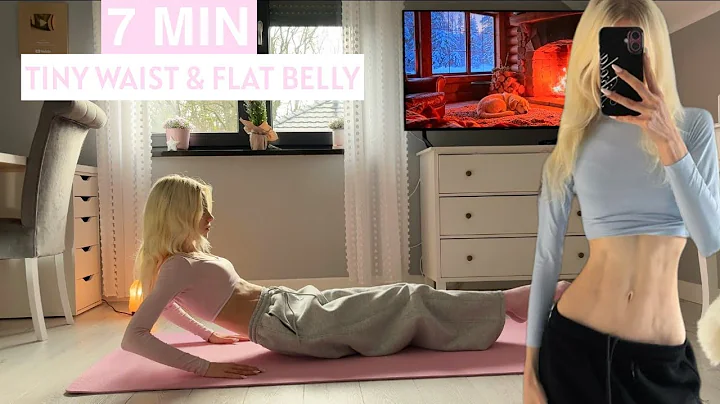 7MIN TINY WAIST WORKOUT // Flat Stomach & Slim Waist (Real Results!)