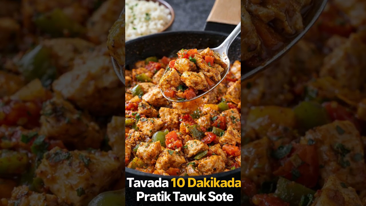 🔥 Tavada 10 Dakikada Pratik Tavuk Sote #kesfet #yemektarifleri #pratiktarifler #tarif 🔥 Tavada 10 Dakikada Pratik Tavuk Sote #kesfet #yemektarifleri #pratiktarifler #tarif