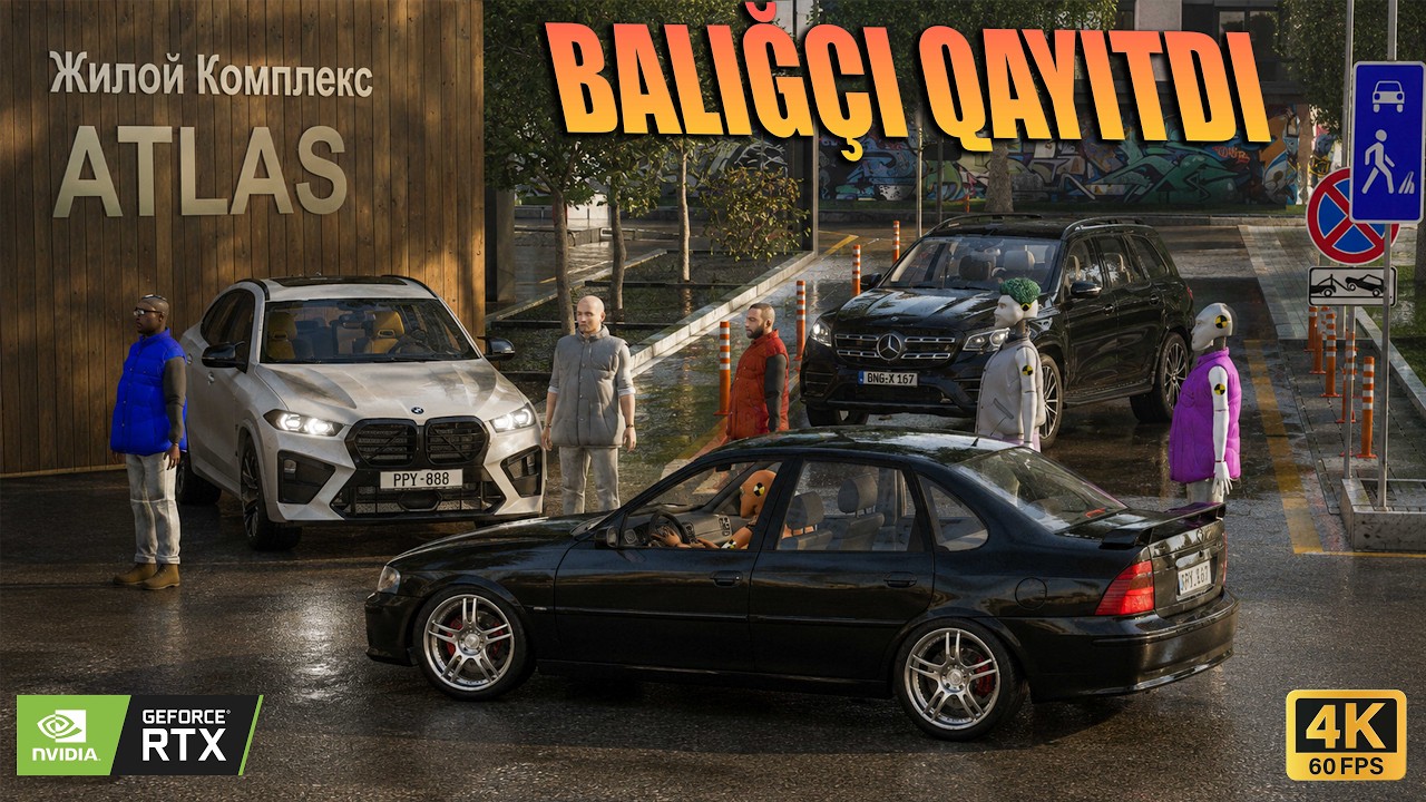Balığçı və Lotu Şəmi Bir Arada X6M BMW Mercedes Opel Satıldı | Bölüm 8 | BeamNg Driver