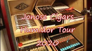 Jonose Cigars Humidor Tour 2020