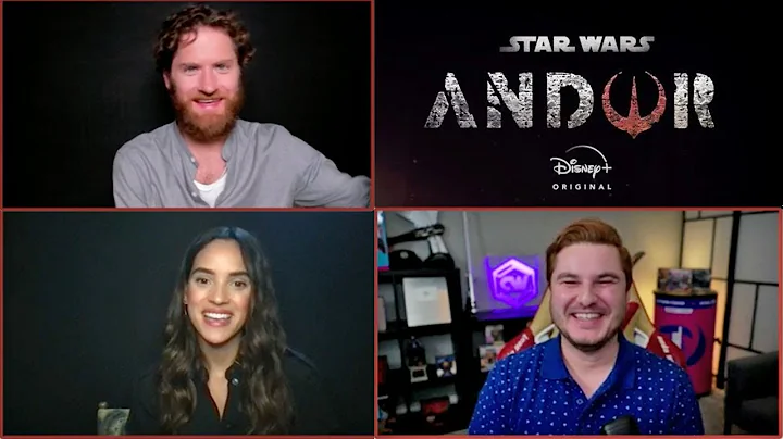 STAR WARS ANDOR Cast Interviews! Adria Arjona From...
