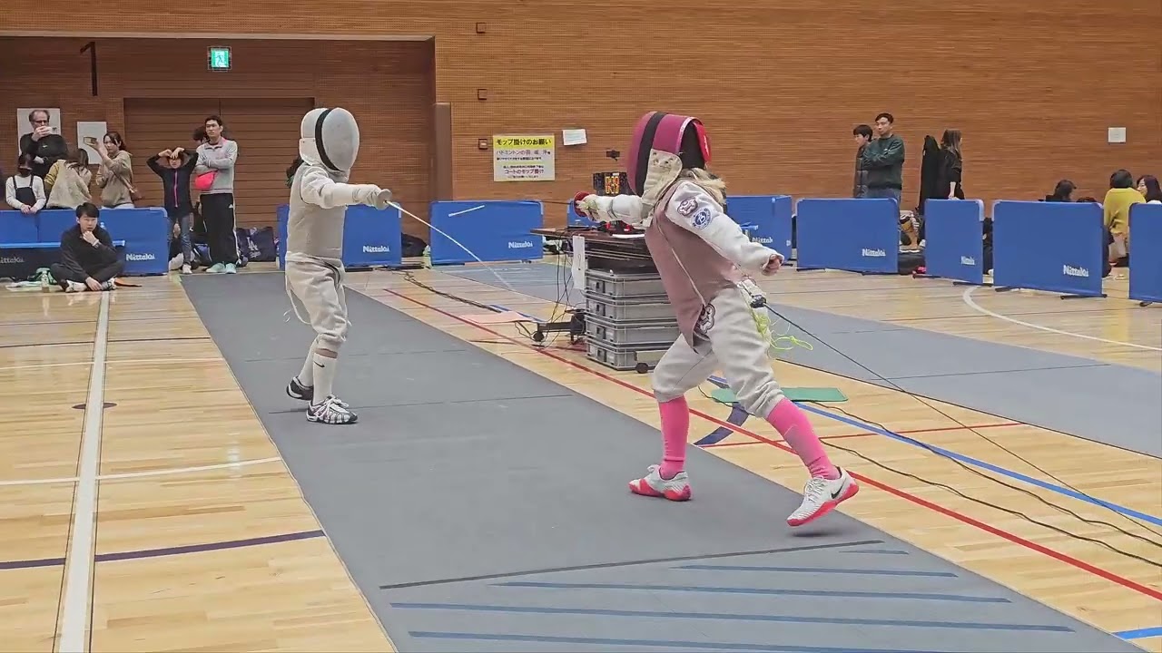 TOKYO OPEN FENCING 2025 U8混鈍8強 LIN Cen  VS KAO CHEN TE