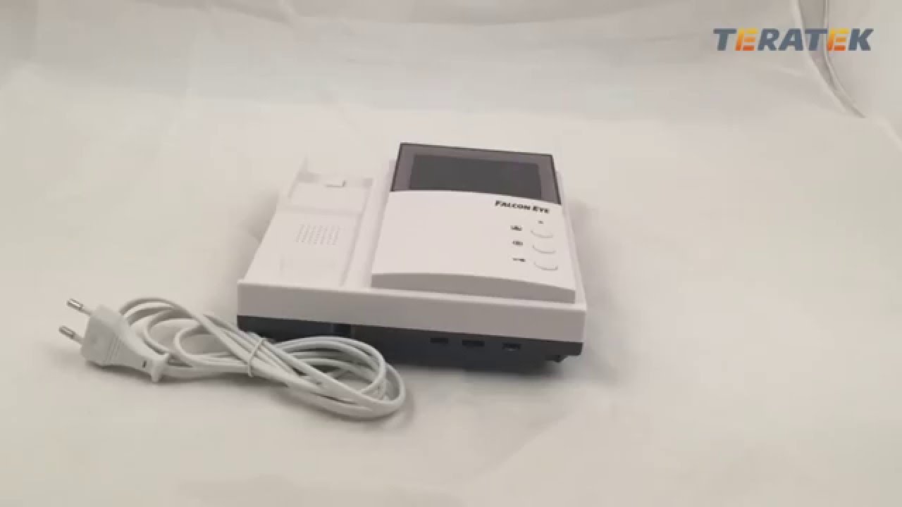 Цветной видеодомофон Falcon Eye FE 4CHP2 - YouTube