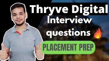 Thryve Digital Interview Questions | Screening Interview | Thryve Digital Interview Process |