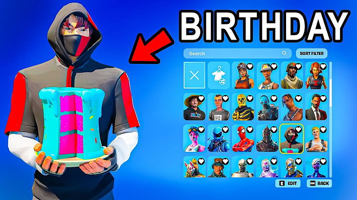 Upgrading A Subscribers Fortnite Account For His BIRTHDAY!