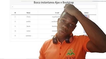 SISTEMA DE BUSCA instantânea   COM Ajax e PHP SEM REFRESH DA PAGINA  #3