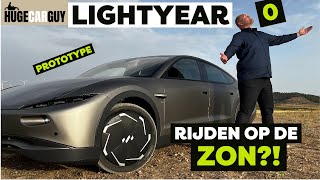 RIJDEN OP DE ZON - Kan de Lightyear 0 dat echt? | HUGE Car Guy Prototype Test screenshot 2