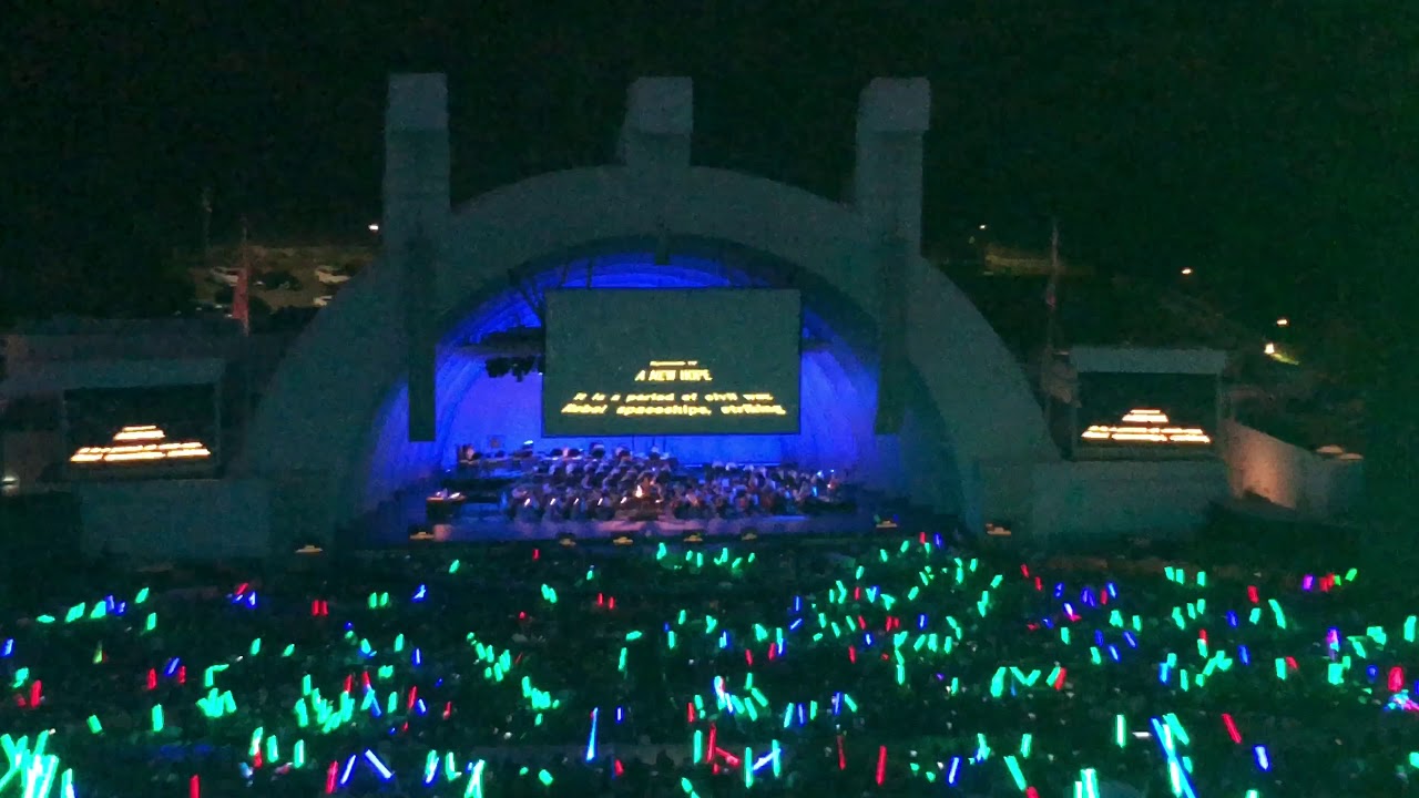 Star Wars A New Hope At Hollywood Bowl [4K] YouTube