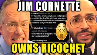 Jim Cornette OWNS Ricochet on Twitter! Bryan Alvarez COPES After AEW Full Gear 2025!