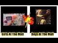 Girls at the mall vs boys at the mall  funny memes   kari  memes  funnys