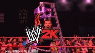 WWE 2K14 Jeff Hardy Immortal Belt Hack Texture Custom PS3 In Game Mod TNA Heavyweight Gameplay screenshot 5