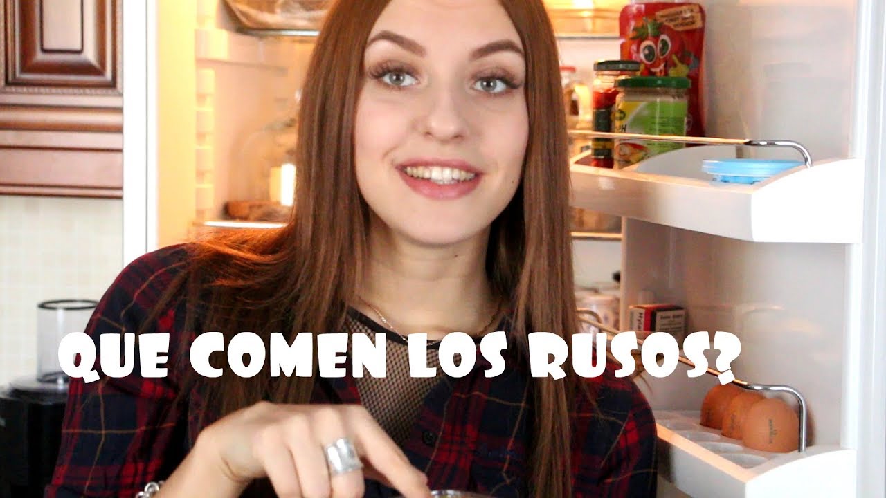 Lo que las mujeres rusas comen