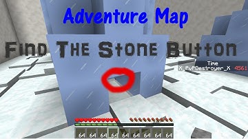 Minecraft: Adventure Map- Find The Stone Button (hour-long edition)