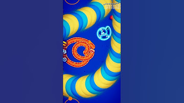 🐍WORMSZONE.IO | GIANT SLITHER SNAKE TOP 01 / Epic Worms Zone Best Gameplay! |#viralshorts#vira