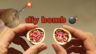 Diy, Make A Bomb With Matches And Walnuts 😅