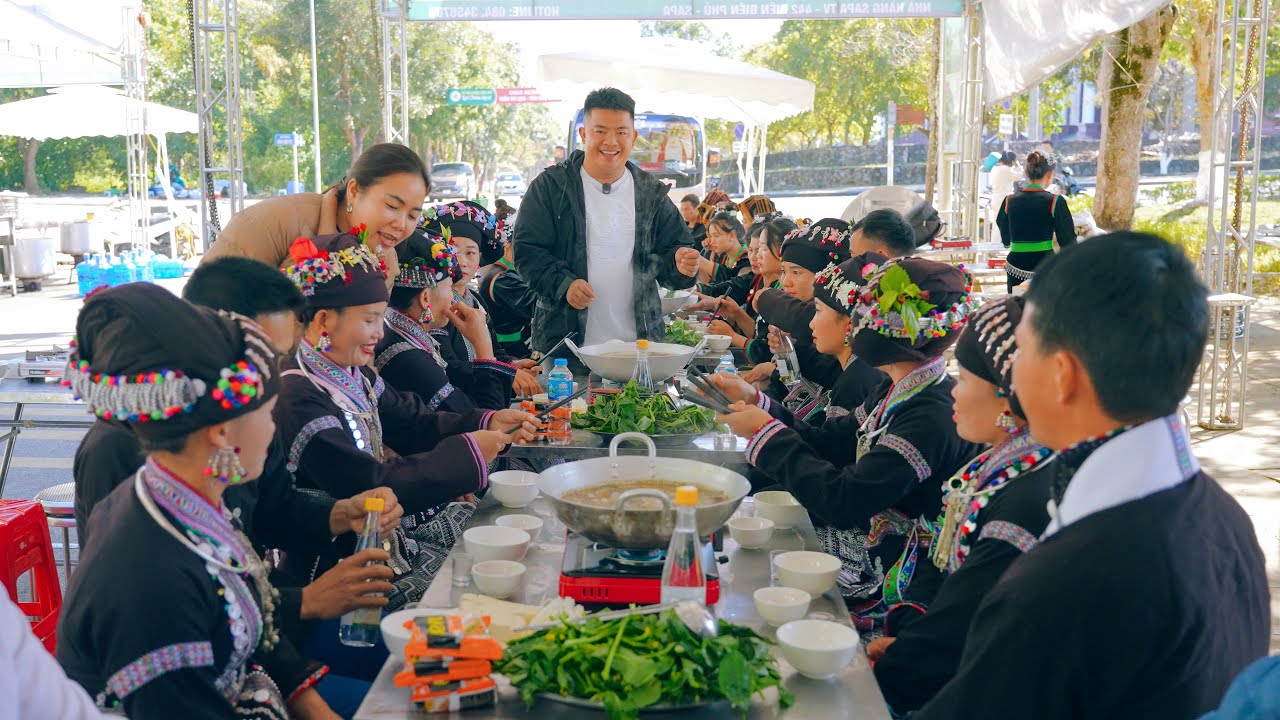 SAPA TV | KHÁM PHÁ ẨM THỰC CHỢ PHIÊN SAN THÀNG & NHỮNG PHONG TỤC ĐỘC ĐÁO CỦA CÁC DÂN TỘC Ở LAI CHÂU